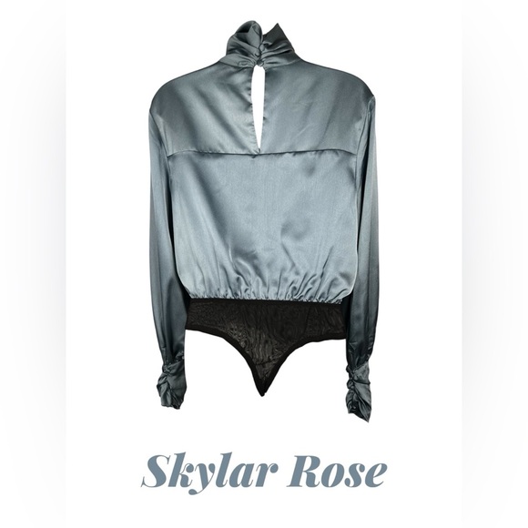 Skylar Rose | Deep V Turtleneck Bodysuit | NWT! - Picture 2 of 8